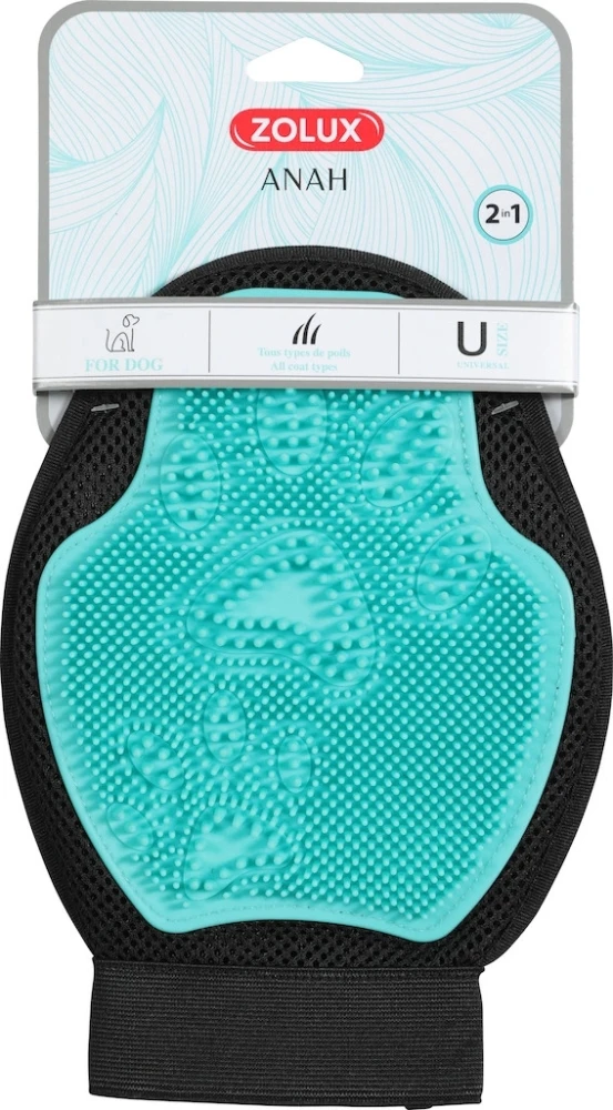 ZOLUX ANAH Dwustronna rękawica do pielęgnacji 2 w 1