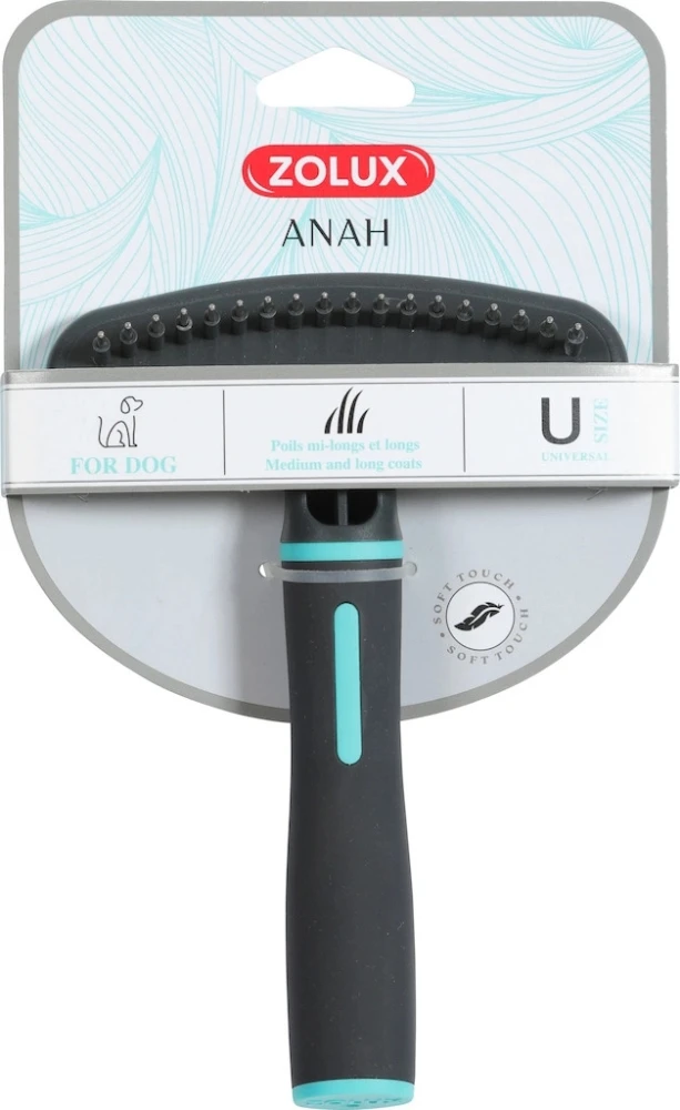 ZOLUX ANAH Zgrzebło wysuwane 18 zębów