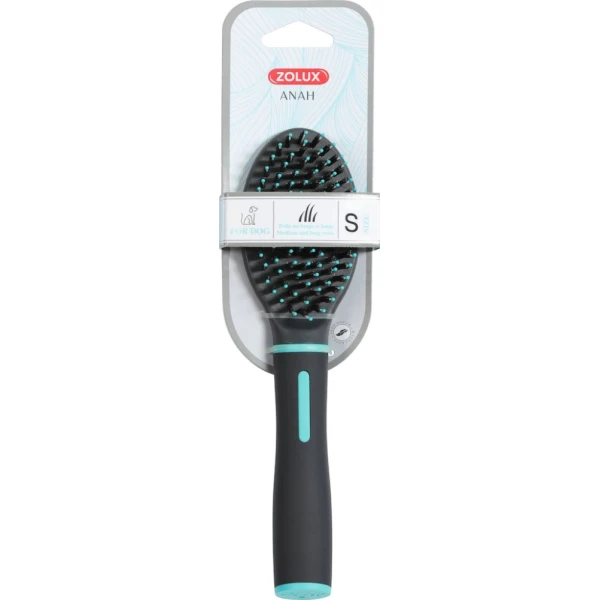 ZOLUX ANAH Szczotka z podwójnym włosiem mała