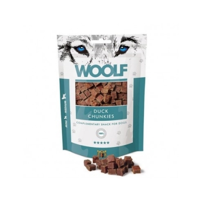 Przysmak dla psów Brit Woolf Duck Chunkies 100g