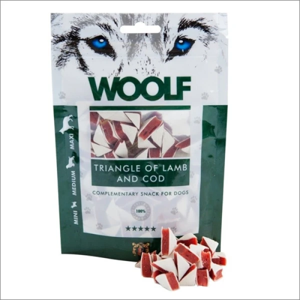 Przysmak dla psów Brit Woolf Triangle Of Lamb And Cod 100G