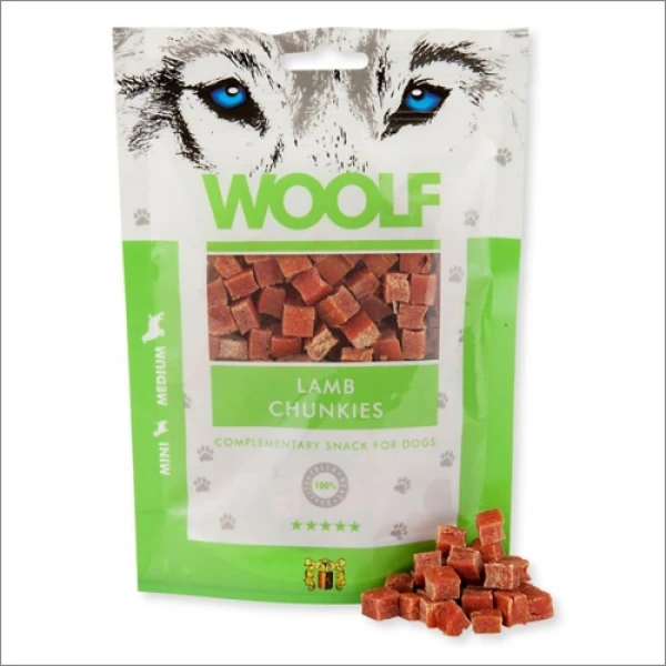 Przysmak dla psów Brit Woolf Lamb Chunkies Jagnięcina 100G
