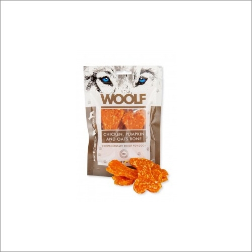 Przysmak dla psów Brit Woolf Chicken, Pumpkin And Oats Bone Kurczak Dynia Owies 100g