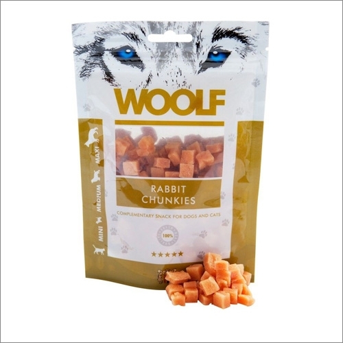 Przysmak dla psów Brit Woolf Rabbit And Cod Triangle Królik Rabbit Chunkies Królik 100 g