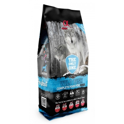 Karma sucha dla psa Alpha Spirit sucho-miękka WILD FISH 9kg