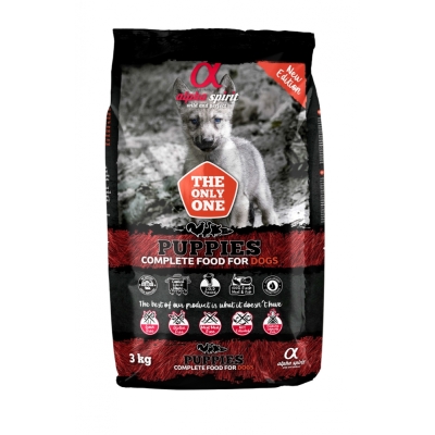 Karma sucha dla psa Alpha Spirit sucho-miękka Puppies 9kg