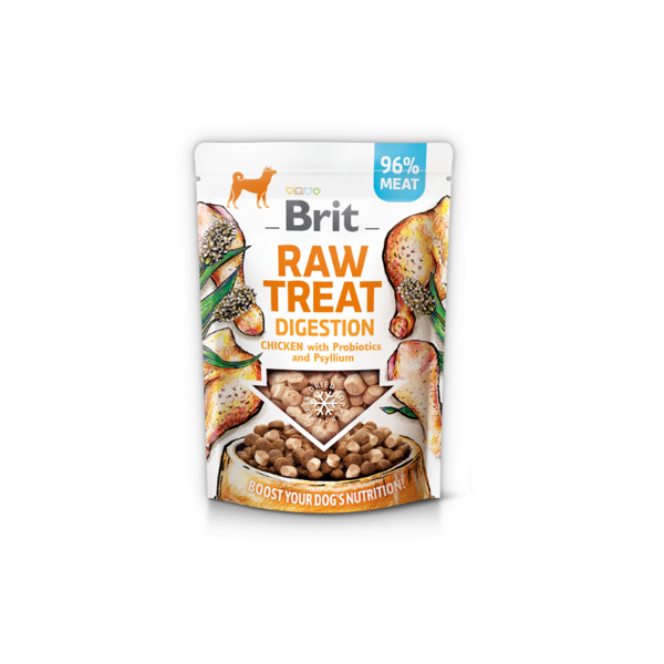 Przysmak dla psów BRIT CARE Dog Raw Treat Digestion Chicken