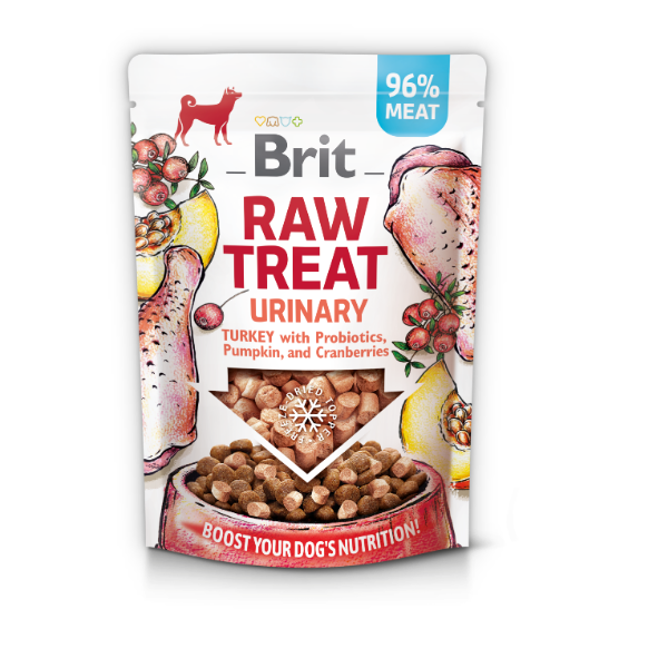 Przysmak dla psów BRIT CARE Dog Raw Treat Urinary Turkey wi