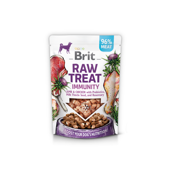 Przysmak dla psów BRIT CARE Dog Raw Treat Immunity Lamb & C