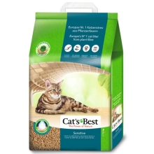 Żwirek dla kota J.Rerrenmaier  Cat's Best  zbrylający  Sensitive 8L