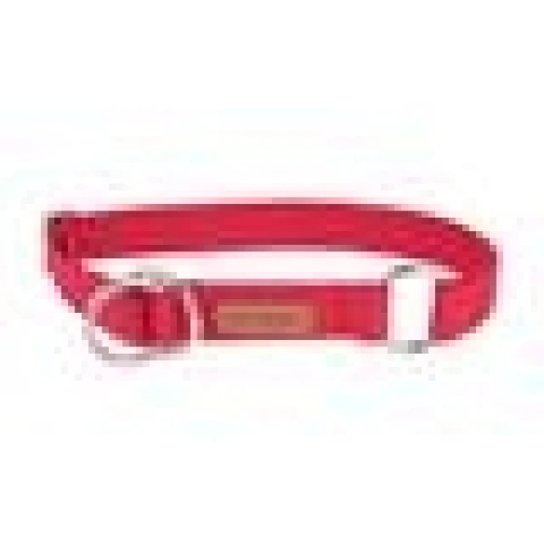 AMI PLAY Obroża półzaciskowa  Cotton XL czerwona