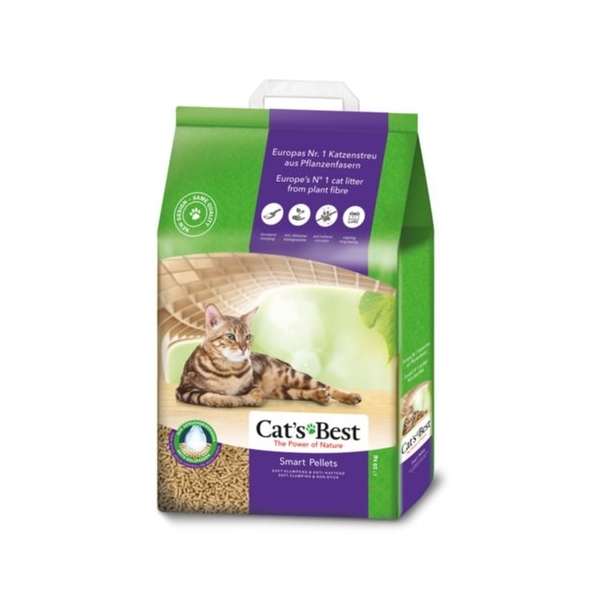 Żwirek dla kota J.Rerrenmaier  Cat's Best  Smart Pellet 10L