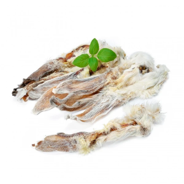 PETMEX – Ucho Królika Z Futrem Gryzak Naturalny 100g