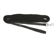 Amiplay Smycz treningowa Rubber Czarna S - M 1000 x 1,6 cm