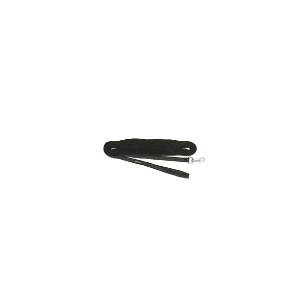 Amiplay Smycz treningowa Rubber Czarna S - M 1000 x 1,6 cm