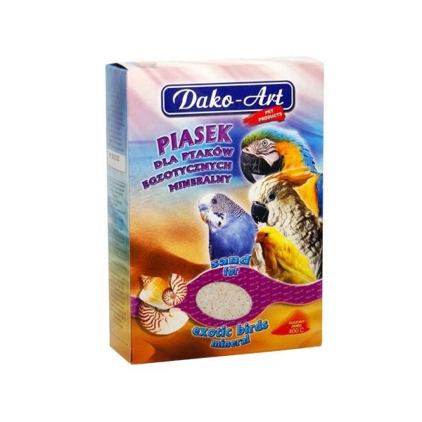 DAKO-ART Piasek Mineralny Dla Ptaków Egzotycznych 1,5kg