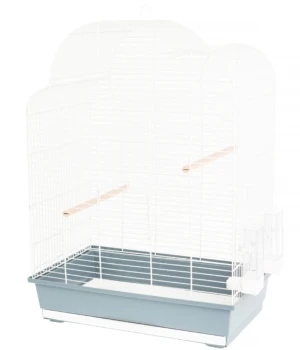 Klatka Inter Zoo dla Papugi Nimfy Elisa 540x340x750mm popiel