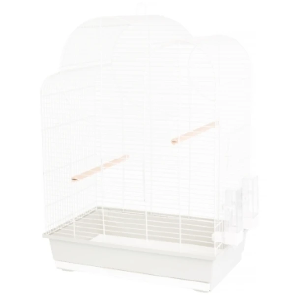 Klatka Inter Zoo dla Papugi Nimfy Elisa 540x340x750mm popiel