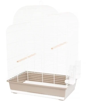 Klatka Inter Zoo dla Papugi Nimfy Elisa 540x340x750mm popiel