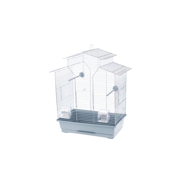 Klatka Inter Zoo dla Papugi Nimfy Iza 2 Ocynk 510x300x605mm 