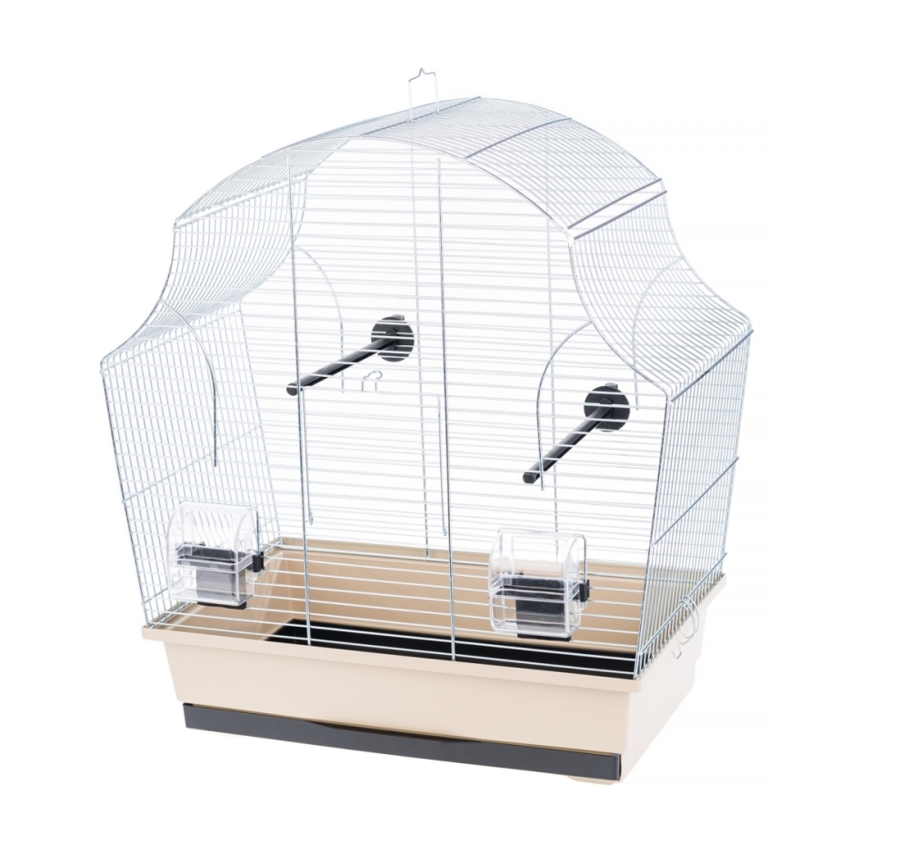 Klatka Inter Zoo dla Papugi Nimfy papugi falistej Margot 2 Ocynk 505x280x540mm zielona