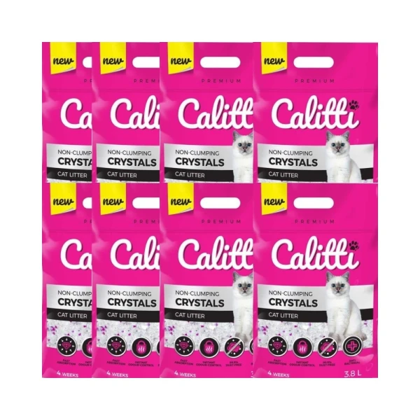 CALITTI - Żwirek Silikatowy Dla Kota  3,8L