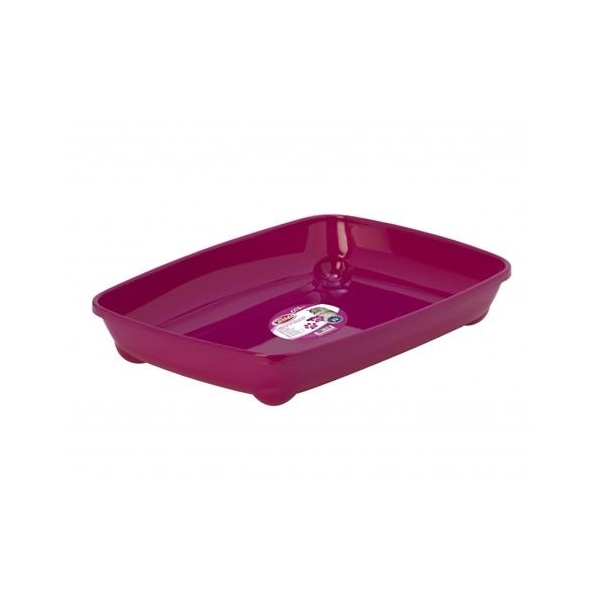 PETNOVA Kuweta dla kota Otwarta Różowa 37cm - rozmiar S