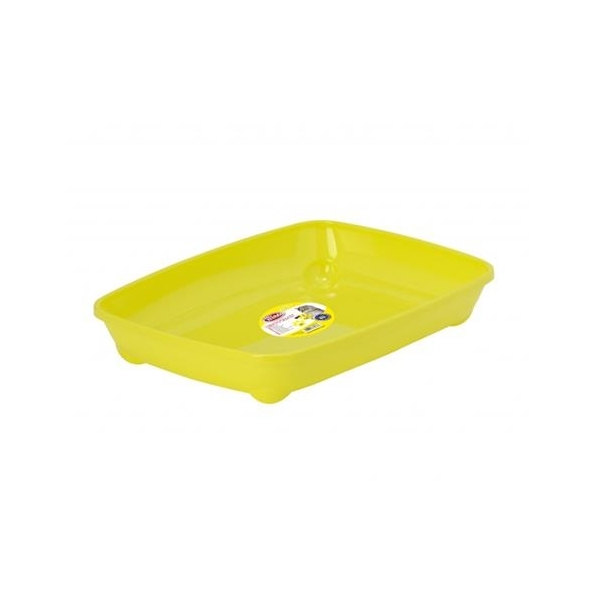 PETNOVA Kuweta dla kota Otwarta 37cm - żółta S