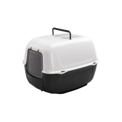 FERPLAST Prima - toaleta dla kota czarna 39,5x52,5x38cm