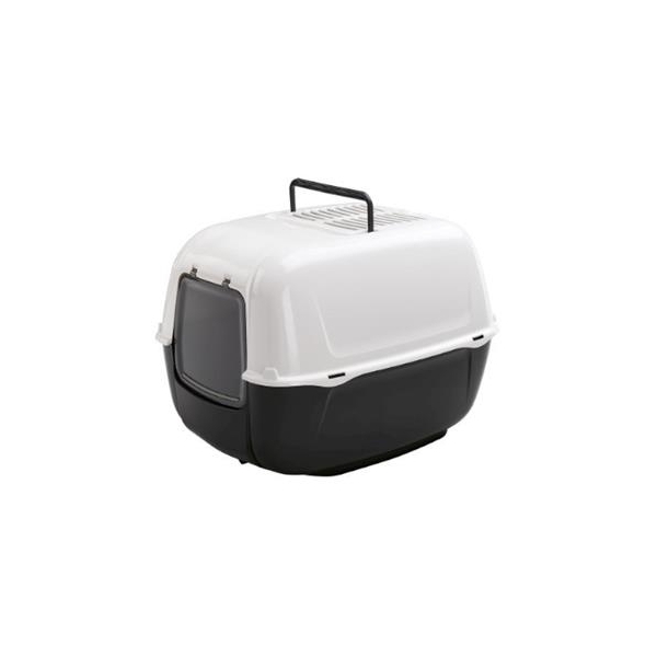 FERPLAST Prima - toaleta dla kota czarna 39,5x52,5x38cm