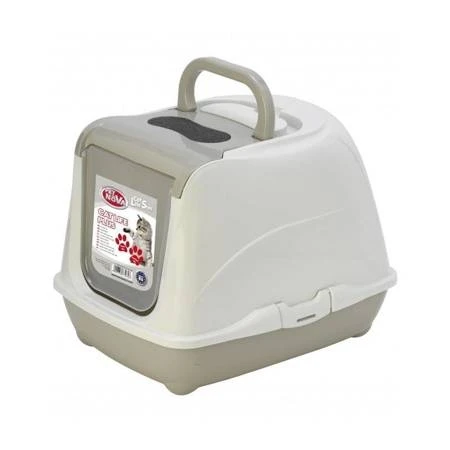 PETNOVA Toaleta Dla Kota 52cm - kolor siwy