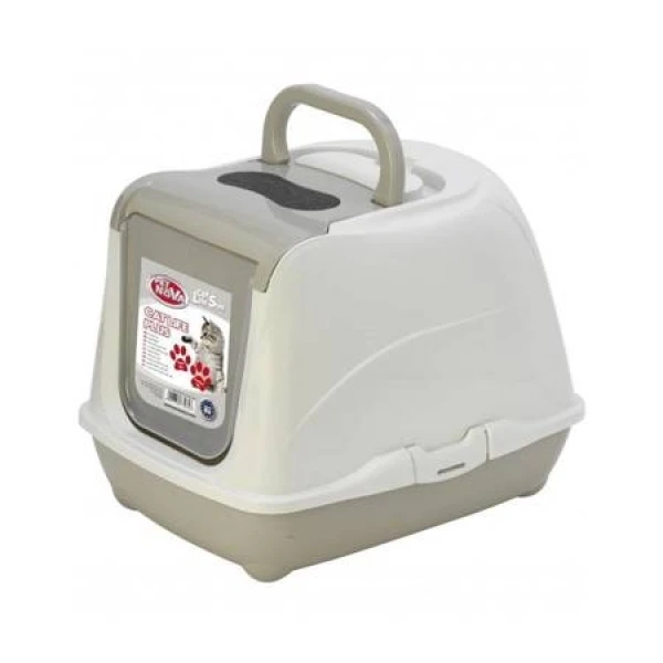 PETNOVA Toaleta Dla Kota 52cm - kolor siwy