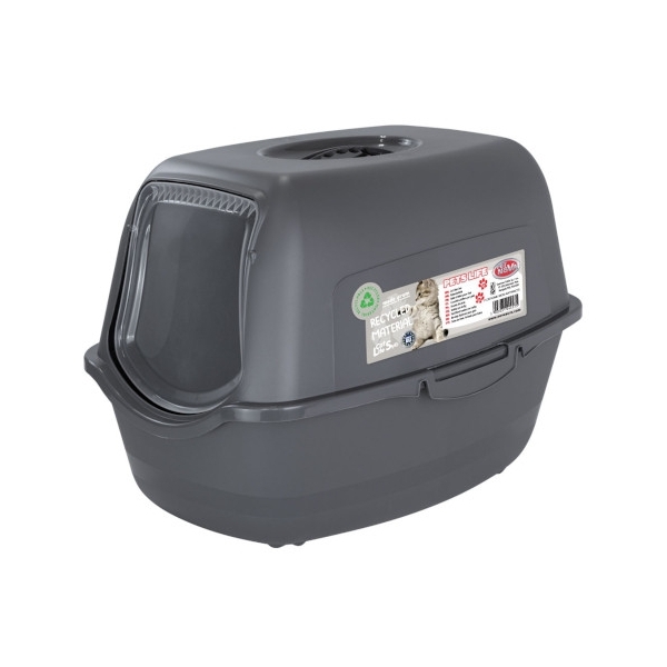 Pet Nova CATHOME Toaleta dla kota 56cm x 40cm antracyt