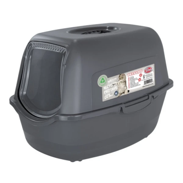 Pet Nova CATHOME Toaleta dla kota 56cm x 40cm antracyt