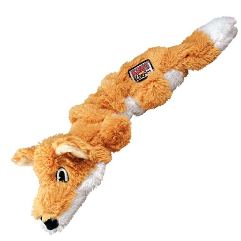 Zabawka dla psa KONG Scrunch Knots Lis M/L
