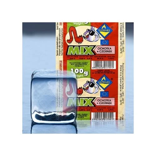 Katrinex LARWA OCHOTKI czerwona + CZOSNEK 100g