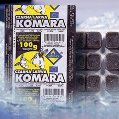 Katrinex CZARNA LARWA KOMARA [100g] - pokarm mrożony