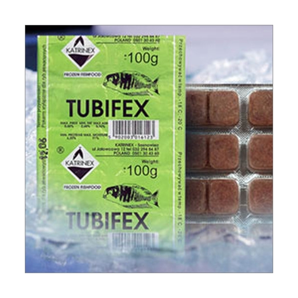 Katrinex TUBIFEX [100g] - pokarm mrożony - rurecznik
