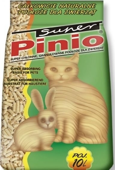 Żwirek dla kota Benek i gryzoni Super  Pinio Classic 10L