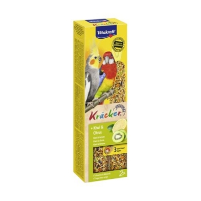 VITAKRAFT Kracker Kiwi & Cytryna - kolba dla nimfy australijskiej 2szt