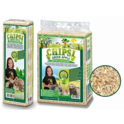 CAT'S BEST Trociny Chipsi Green Apple  60l 3.2kg