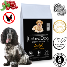 Karma sucha dla psa dorosłego ras średnich LabraDog Superfood GFH Indyk z batatami i żurawiną