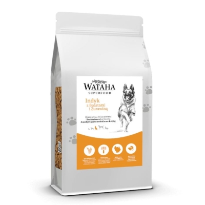 Wataha Superfood indyk z batatami i żurawiną 6kg GFH Karma sucha dla psa dorosłego ras średnich