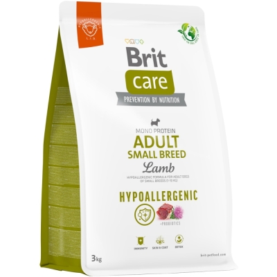 Karma sucha dla psa Brit Care Dog Hypoallergenic Adult Small Lamb 3kg