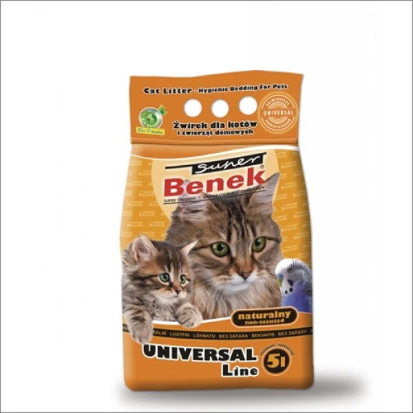 Żwirek dla kota i gryzoni Benek  Uniwersalny 5 L