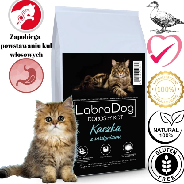 NoblePure Cat karma sucha dla kota dorosłego sterylizowaneg