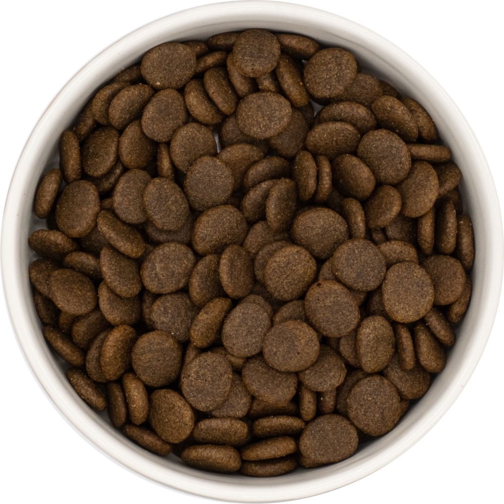Karma sucha dla psa dorosłego rasy średniej ze skłonnością do nadwagi LabraDog Superfood GFE Senior&Light pstrąg z łososiem, batatami i szparagami