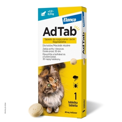 ELANCO AdTab Cat 48mg x 1tabl