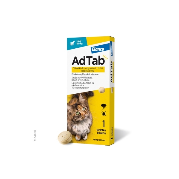 ELANCO AdTab Cat 48mg x 1tabl