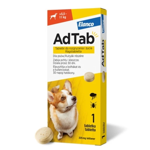 ELANCO AdTab Dog 225mg x 1tabl
